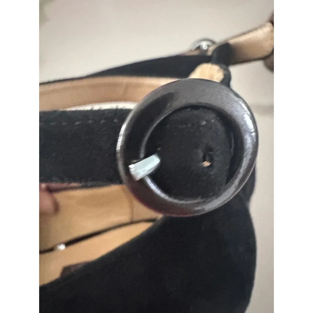 Gabor black suede